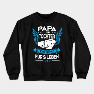 Papa und Tochter Vatertag Partnerlook Geschenk Crewneck Sweatshirt